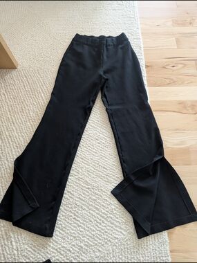 SPANX Black Boot-Cut Flare Pants